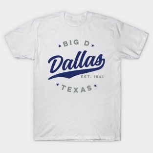 Big D Dallas Texas T-Shirt